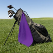 Fractionner la texture violet serviette de golf pe (Vert)