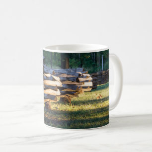 Fractionner le rail clôture café Mug