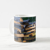 Fractionner le rail clôture café Mug (Devant gauche)