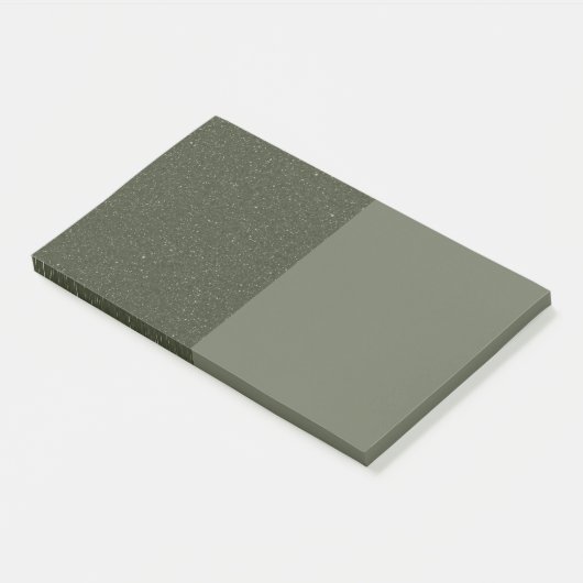 Fractionner Moss Green Textured Sticky Post-It Not (Incliné)