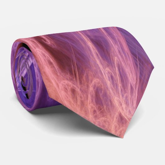 FRACTMOSPHÈRE Cravate de flamme fractale (Roulé)