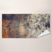 Fracture de détresse de grunge texture (Serviette de bain)