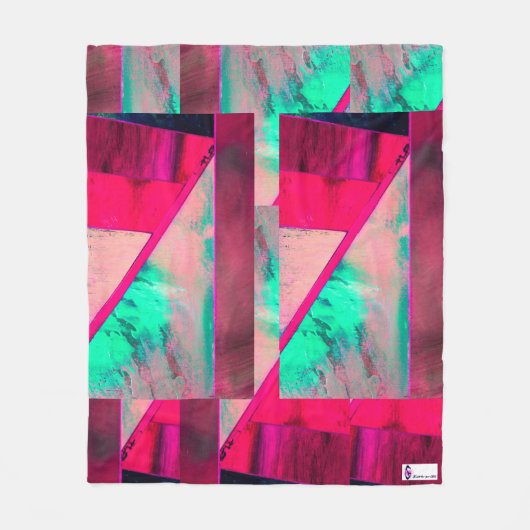 Fracture Fleece Blanket (Voorkant)