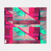 Fracture Fleece Blanket (Voorkant (Horizontaal))