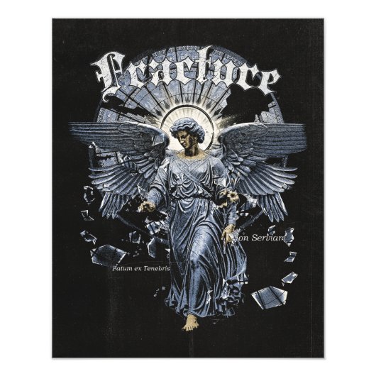 Fracture - Gothic Streetwear Design Foto Afdruk (Voorkant)