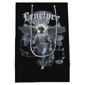 Fracture - Gothic Streetwear Design Medium Cadeauzakje (Achterkant)