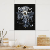 Fracture - Gothic Streetwear Design Poster (Keuken)