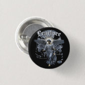 Fracture - Gothic Streetwear Design Ronde Button 3,2 Cm (Voorkant /achterkant)