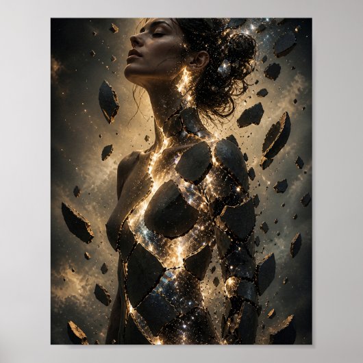 Fractured Into Infinity Poster (Voorkant)