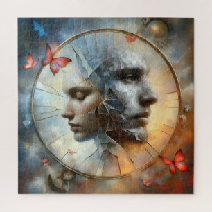 Fractured Reflections – Surrealistische puzzel Legpuzzel