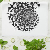 Fractyl Pterodactyl Theedoek (Gevouwen)