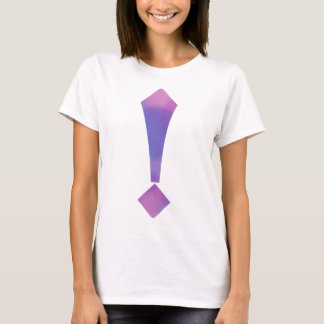 Fragezeichen und Ausrufezeichen T-shirt