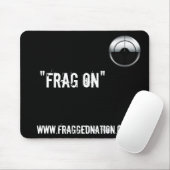 FraggedNation.com Frag sur le tapis de souris (Avec souris)