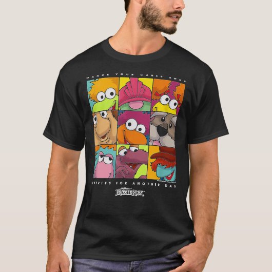 Fraggle Rock Squared Classic T-Shirt (Devant)