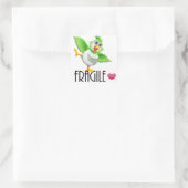 FRAGIEËN VIERKANTE STICKER (Tas)