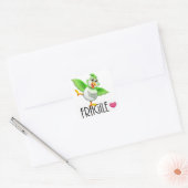 FRAGIEËN VIERKANTE STICKER (Envelop)