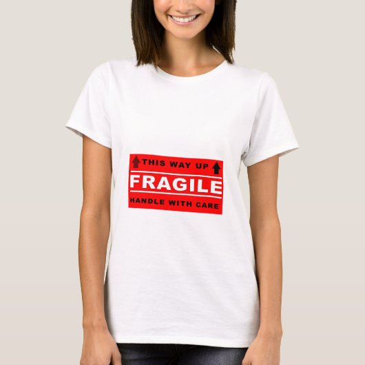 fragiel t-shirt (Voorkant)