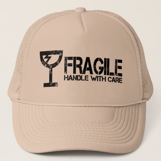 fragiel trucker pet (Voorkant)