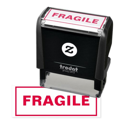 Fragiel Zelfinktende Stempel