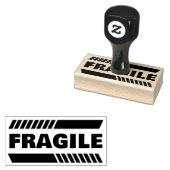 Fragiele aangepaste rubberen stempel (Gestempeld)