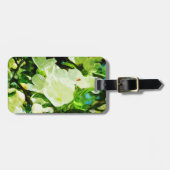 Fragift Spring Apple Abstracte bloesems Bagagelabel (Voorkant horizontaal)