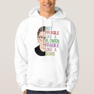 Fragile als een Bomb RBG Hoodie