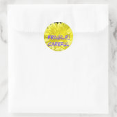 Fragile! autocollants autocollants prudents Emball (Sac)