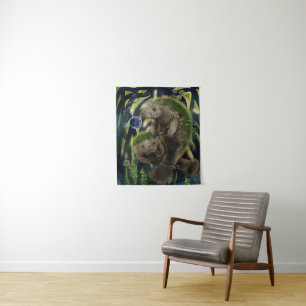 Fragile Balance ManateeTapestry Wandkleed