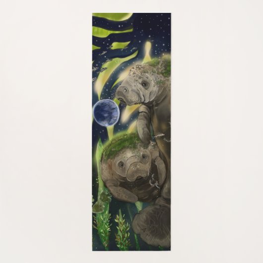 Fragile balanceerbeheer  yogamat (Achterkant)