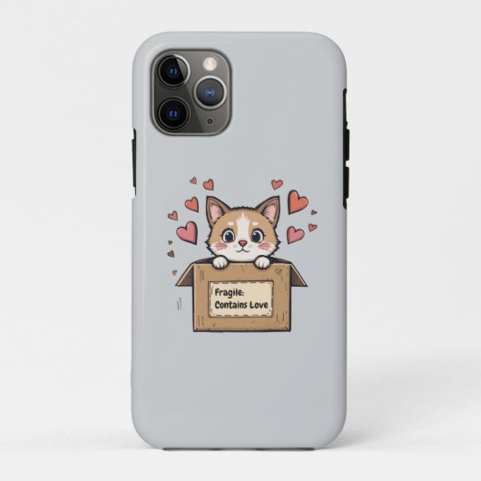 Fragile: Contains Love Case-Mate iPhone Case (Achterkant)