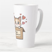 Fragile: Contains Love Latte Mok (Rechterhoek)