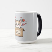 Fragile: Contains Love Magische Mok (Voorkant rechts)