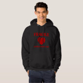 Fragile hartbehandeling met zorg hoodie (Voorkant volledig)