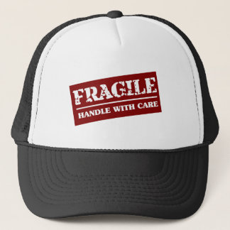 Fragile - manipulez avec le casquette de