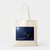 Fragile Planet Canvas tas (Voorkant)