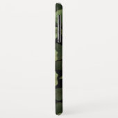 Fragile rozen. Floral patroon op zwart Case-Mate iPhone Case (Achterkant/links)