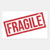 FRAGILE Shipping Labels | Handle With Care Sticker (Devant)