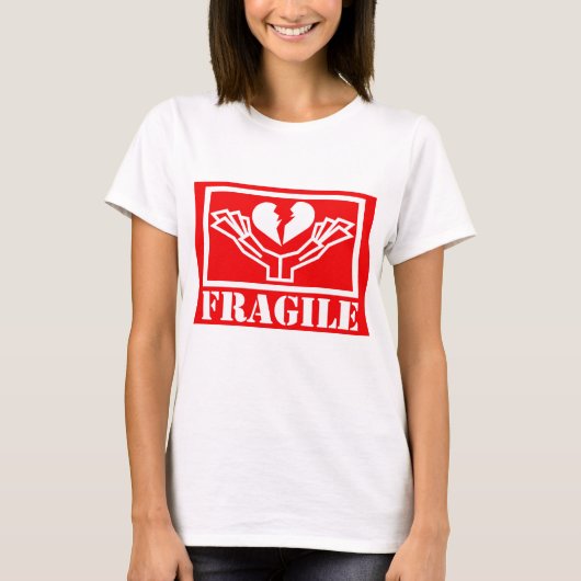 FRAGILE T-SHIRT (Voorkant)