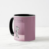 Fragile Zebra : Manipuler avec soin Mug (Devant gauche)