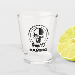 FragM3 Gaming RazzleDazzle Opgenomen Glas in Zwart