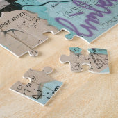 Fragment van de Berlijnse muur Legpuzzel (Zijkant)