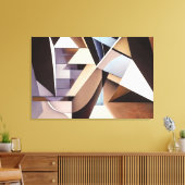 Fragmented Architecture Canvas Afdruk (Insitu (Woonkamer))