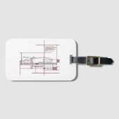 Fragmented Reality – Architectural Expression Bagagelabel (Voorkant (horizontaal))