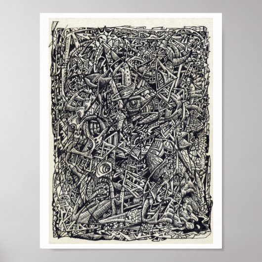 Fragmented, van Brian Benson Poster (Voorkant)