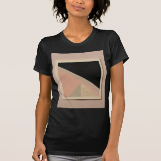 Fragmenten Pastel Art zwart T-shirt