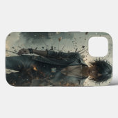 Fragmenten van een verbrijzelde ziel Case-Mate iPhone case (Achterkant (horizontaal))