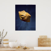 Fragmentgezicht van een koningin poster (Keuken)