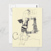 Fragments d'Arts 4 Carte postale Dessin Surréalist (Devant / Derrière)