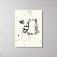 Fragments d'Arts 4 Toile de dessin surréaliste