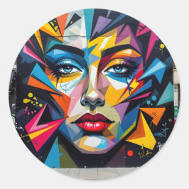 Fragments Of Identity - Ronde Sticker